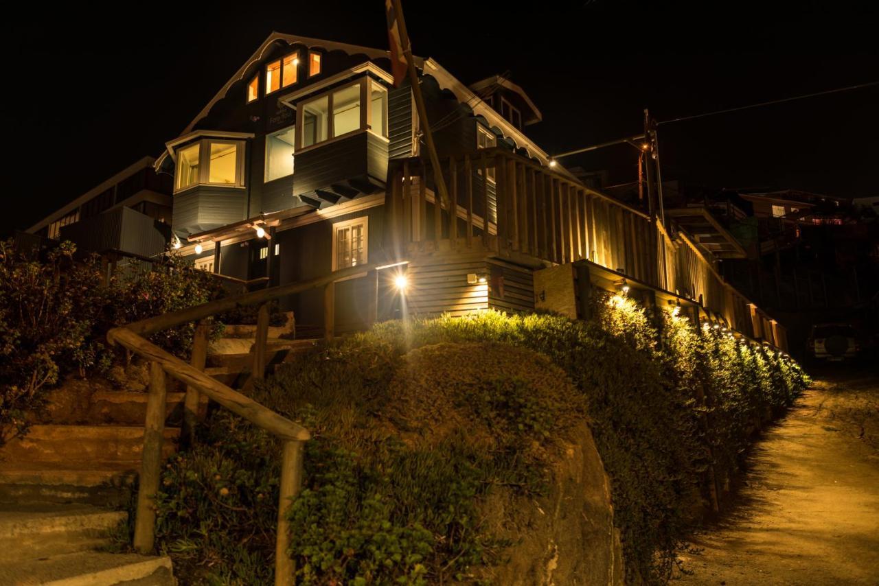 Hotel Faro Azul Valparaiso Cerro Alegre Exterior photo